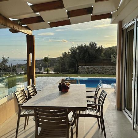 Villa Michael Triopetra Private Villa, Private Swimming Pool, Garden, Panoramic Sunset Екстериор снимка