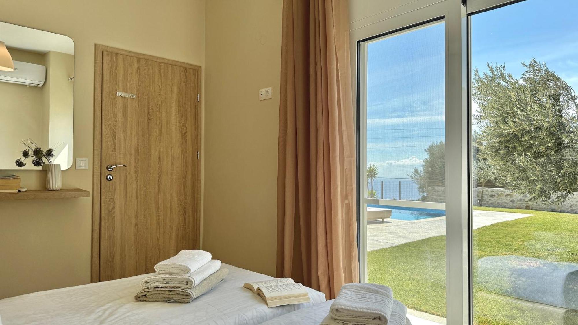 Villa Michael Triopetra Private Villa, Private Swimming Pool, Garden, Panoramic Sunset Екстериор снимка